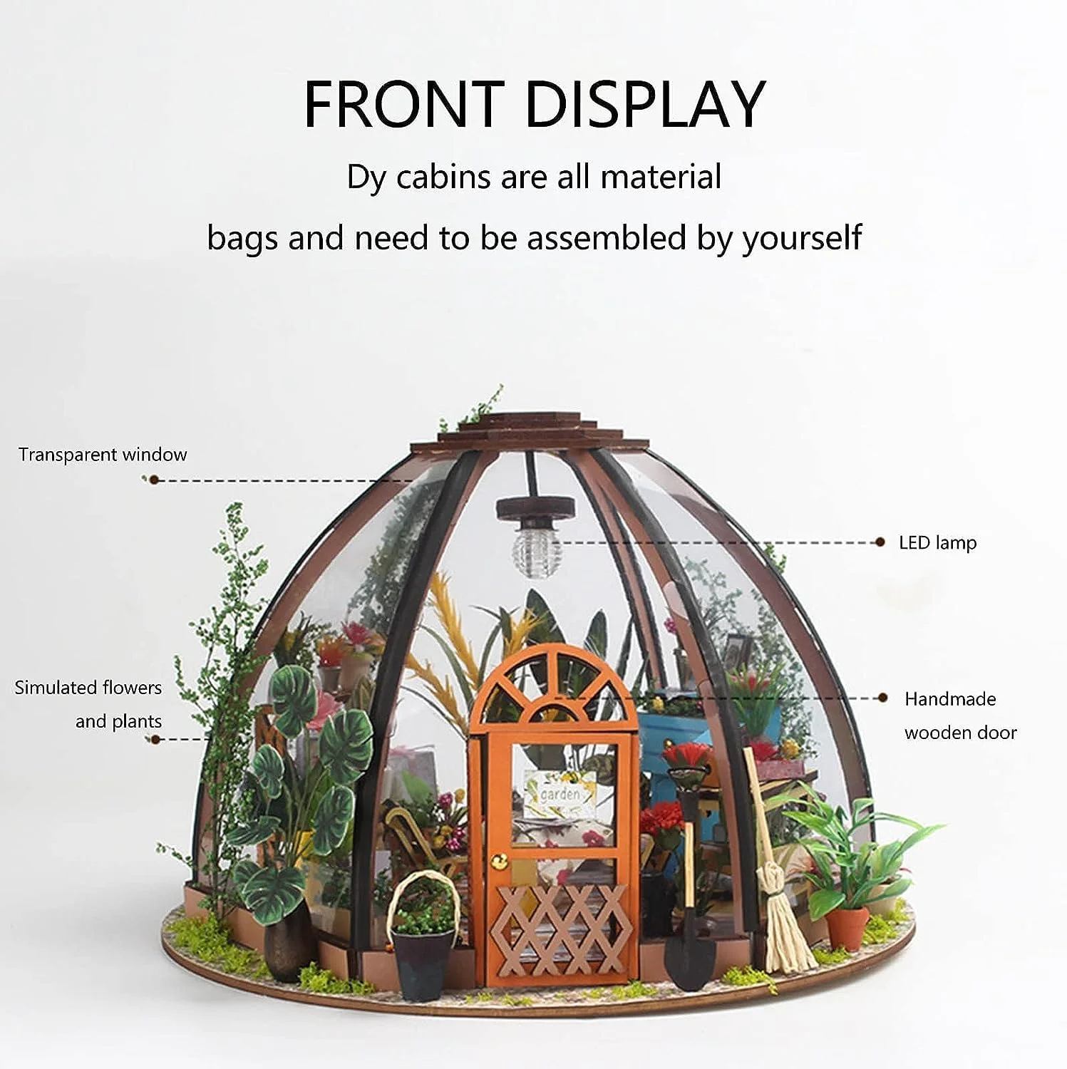 مجموعه کلبه چوبی NALACAL، خانه عروسکی مینیاتوری مقیاس 1:24 با مبلمان، مدل تزئینی خانه گل کوچک مونتاژ شده، هدیه خلاقانه برای کودکان مجموعه کلبه چوبی NALACAL، خانه عروسکی مینیاتوری مقیاس 1:24 با مبلمان، مدل تزئینی خانه گل کوچک مونتاژ شده، هدیه خلاقانه برای کودکان