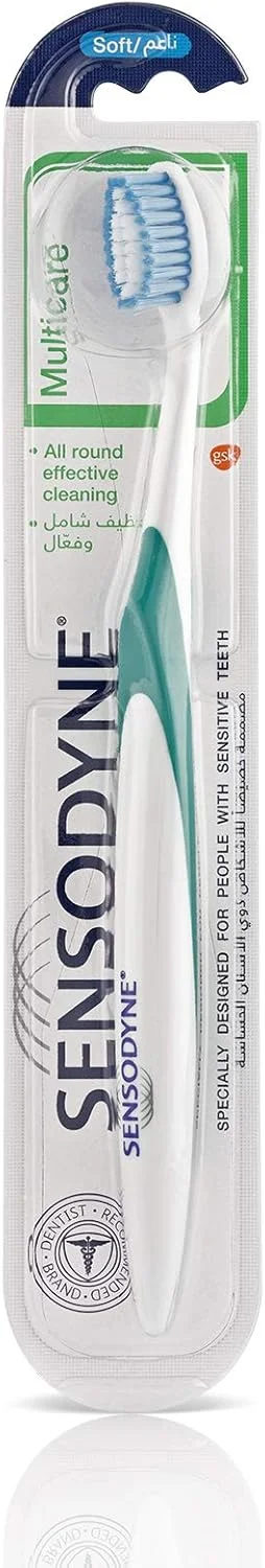 مسواک سنسوداین برای دندان های حساس، مسواک چند منظوره با برس نرم، چند رنگ مسواک سنسوداین برای دندان های حساس، مسواک چند منظوره با برس نرم، چند رنگ