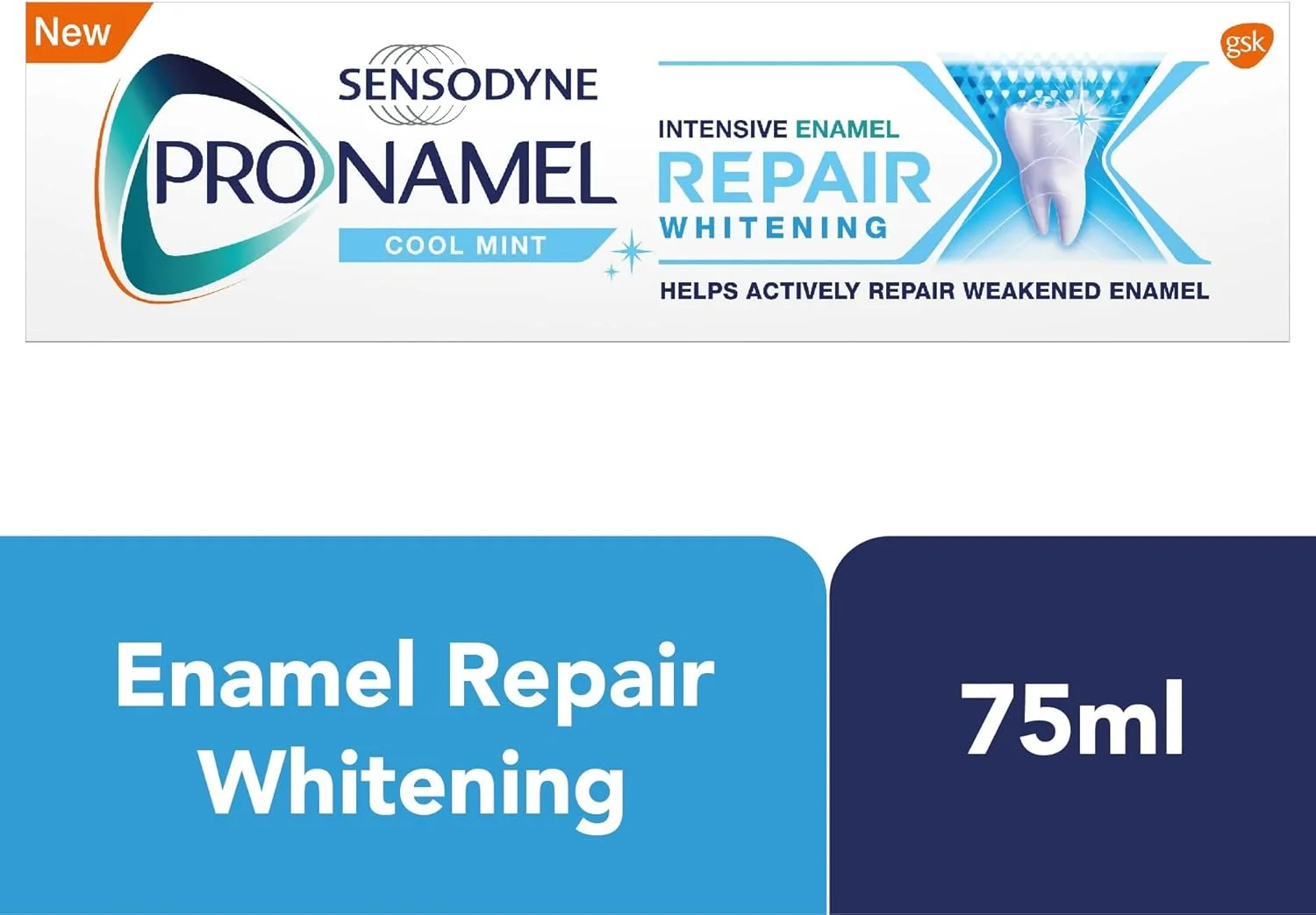 خمیر دندان سنسوداین Pronamel Intensive Enamel Repair Whitening حجم 75 میلی لیتر (بسته 2 عددی) خمیر دندان سنسوداین Pronamel Intensive Enamel Repair Whitening حجم 75 میلی لیتر (بسته 2 عددی)