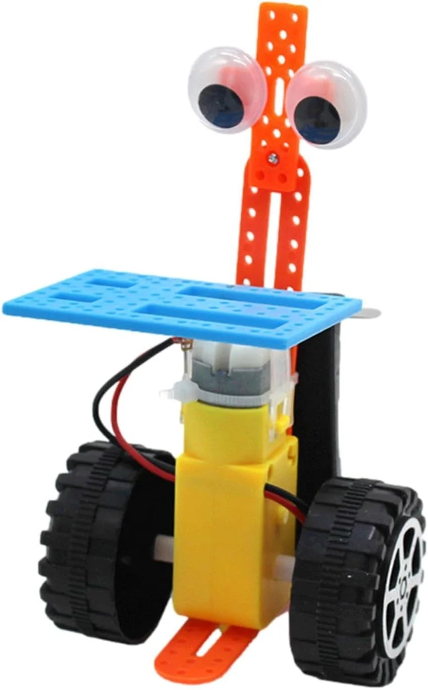 اسباب بازی ساخت ربات برای کودکان - کیت کاردستی ربات تحویل غذا، آزمایش علمی آموزشی، اسباب بازی فناوری برای یادگیری و سرگرمی، هدیه ایده آل برای کودکان و هدیه جشن