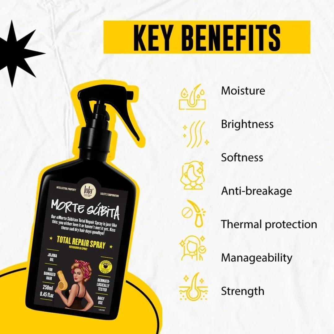 اسپری مو ترمیم کننده لولا کازمتیکس مورته سوبیتا اسپری مو ترمیم کننده لولا کازمتیکس مورته سوبیتا