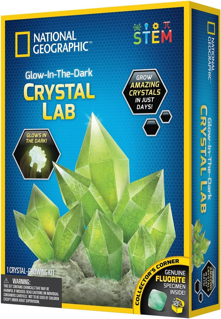 آزمایشگاه رشد کریستال سبز شب تاب نشنال جئوگرافیک مدل Jm00600 Ng