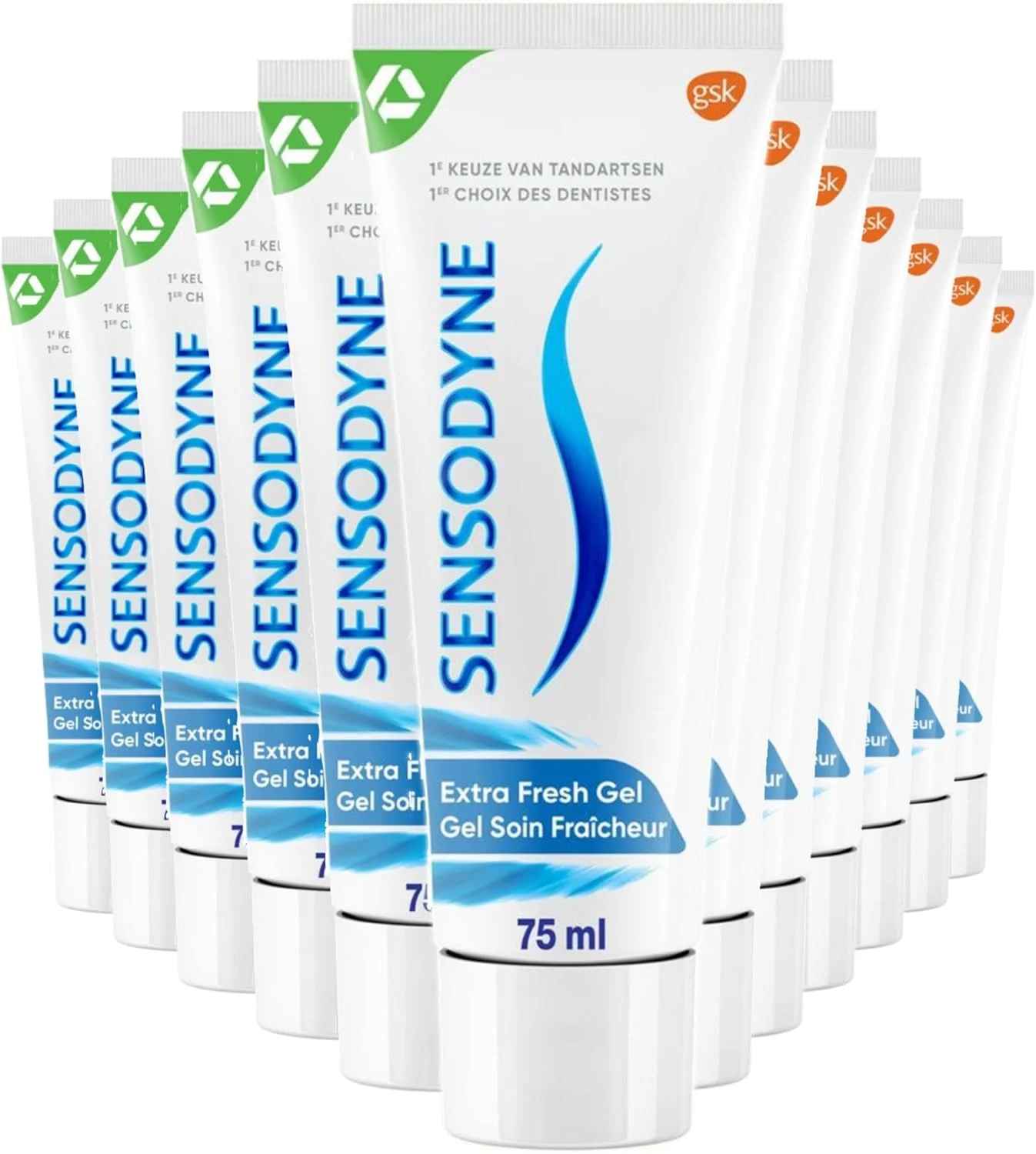 خمیر دندان روزانه پارونتکس محافظت کامل با طراوت اضافی برای لثه های خونریزی دهنده، 75 میلی لیتر