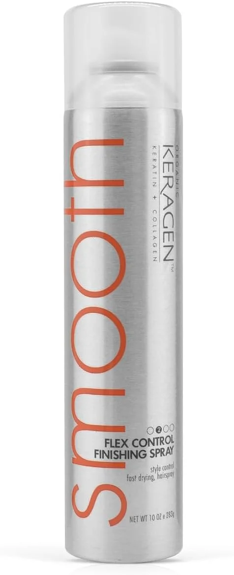 اسپری مو کراتین و کلاژن کرژن، کنترل انعطاف پذیر و صاف، 283 گرم