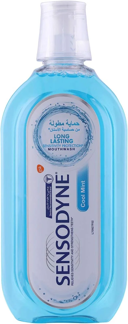 خمیر دندان، دهانشویه و مسواک سنسوداین برای دندان های حساس، 2 عدد خمیر دندان، 2 عدد دهانشویه و 2 عدد مسواک