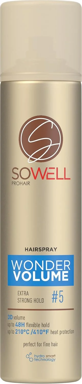 اسپری مو حجم دهنده فوق العاده قوی سوول واندر، 300 میلی لیتر