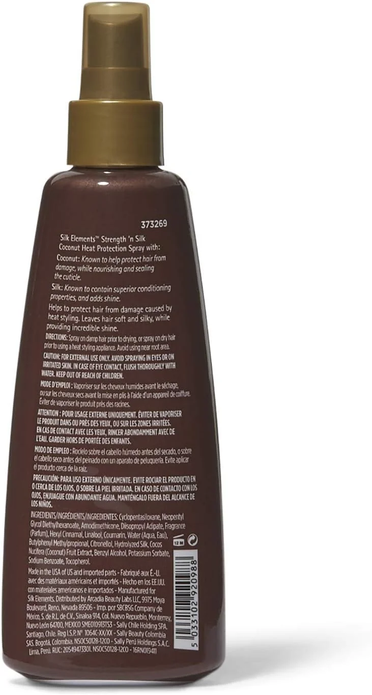 اسپری محافظ حرارت نارگیل سیلک المنتس