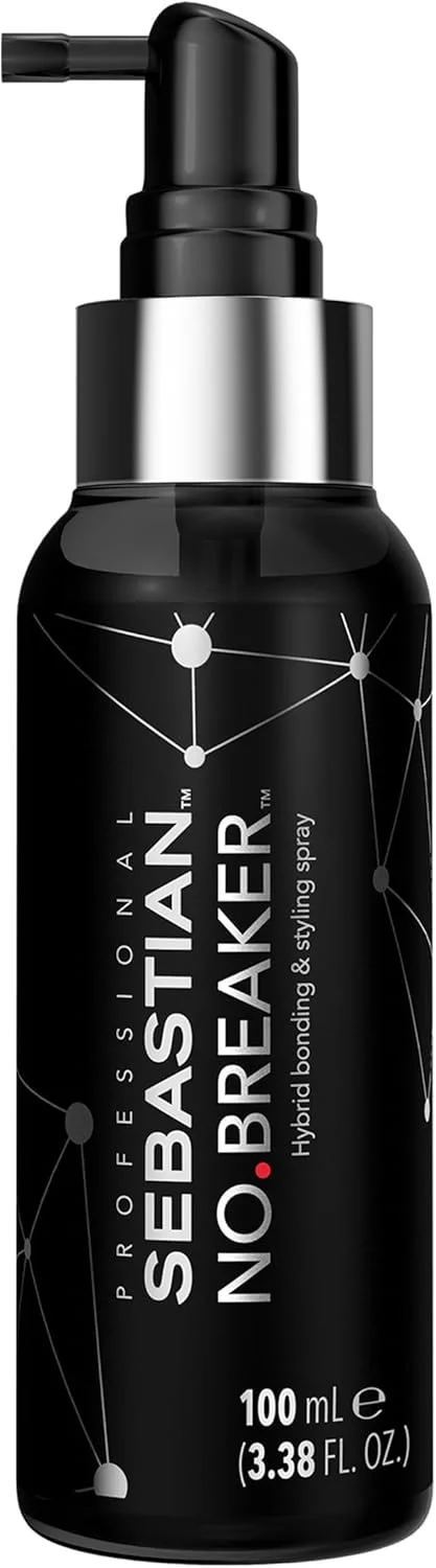 اسپری موی بدون نیاز به آبکشی Sebastian Professional No.Breaker، ترمیم کننده مو برای موهای ضعیف و آسیب دیده، تا 99% شکستگی کمتر مو، ایجاد موهای قوی تر و براق تر، 100 میلی لیتر