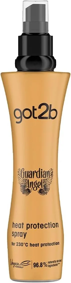 اسپری محافظ حرارت 220 درجه سانتیگراد شوارتسکف گات تو بی Guardian Angel حجم 200 میلی لیتر