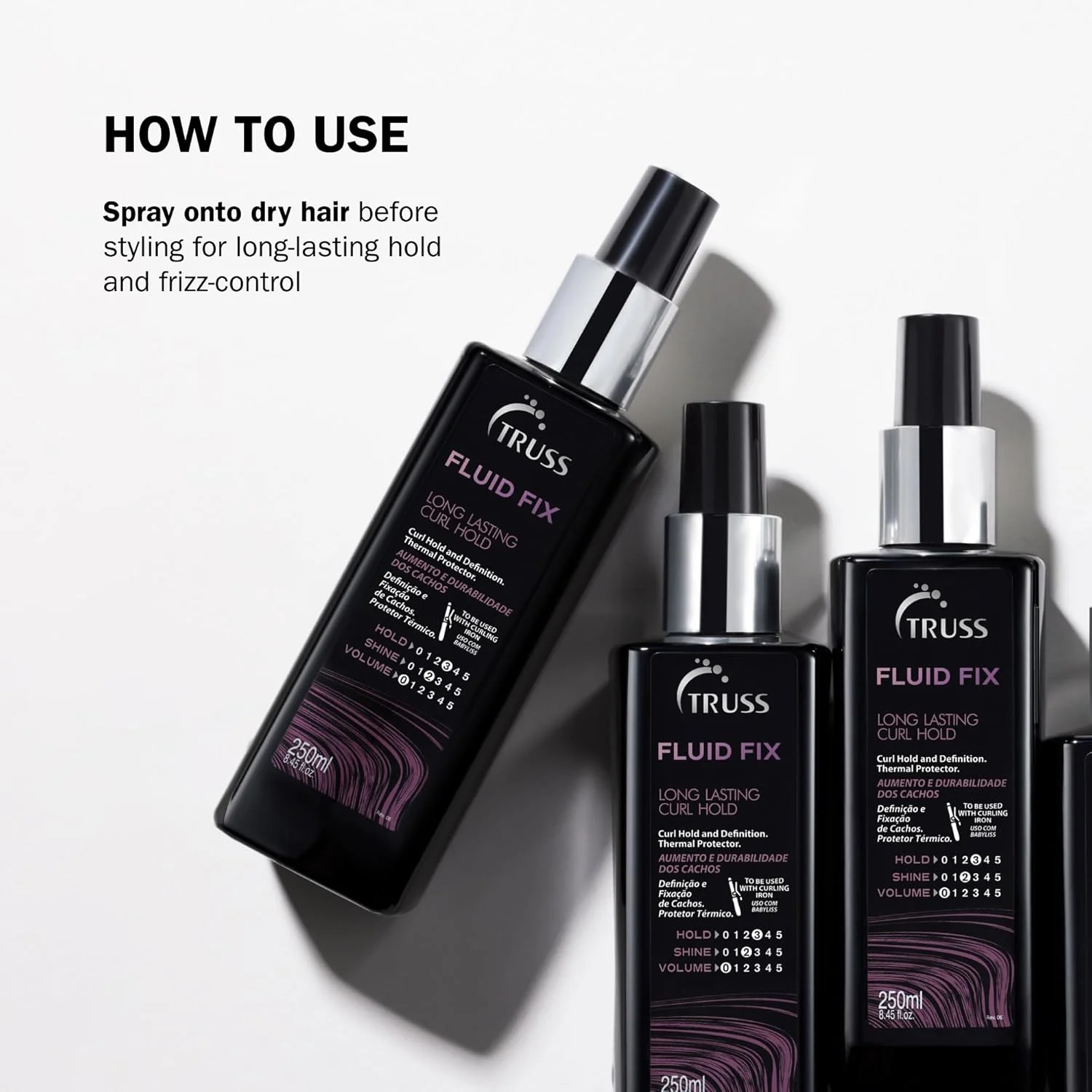 اسپری فر کننده و حالت دهنده مو تروس فلوید فیکس اسپری فر کننده و حالت دهنده مو تروس فلوید فیکس