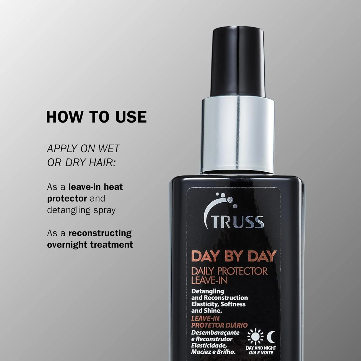 اسپری محافظ حرارت روزانه مو تروس - اسپری باز کننده گره مو، محافظ حرارتی، کنترل وز، مناسب براشینگ - مرطوب کننده، مغذی و محافظت از مو در برابر سشوار و اتو مو اسپری محافظ حرارت روزانه مو تروس - اسپری باز کننده گره مو، محافظ حرارتی، کنترل وز، مناسب براشینگ - مرطوب کننده، مغذی و محافظت از مو در برابر سشوار و اتو مو