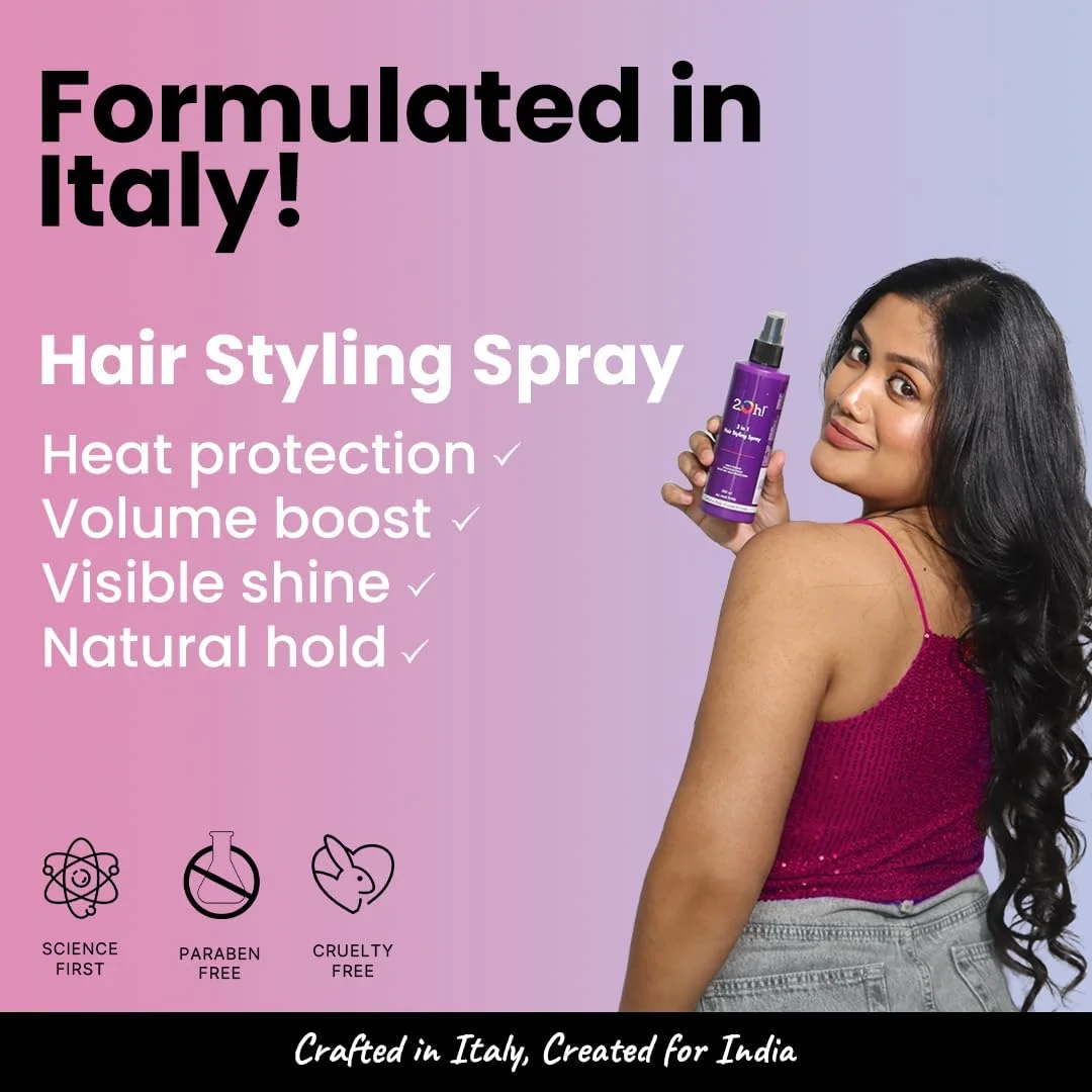 اسپری حالت دهنده مو 3 در 1 2.Oh! - اسپری محافظت حرارتی مو با کیفیت ایتالیایی | اسپری حجم دهنده مو | اسپری براق کننده مو بدون ایجاد رسوب | اسپری موی روزانه برای زنان و مردان | اسپری مو با نگهدارنده طبیعی برای من اسپری حالت دهنده مو 3 در 1 2.Oh! - اسپری محافظت حرارتی مو با کیفیت ایتالیایی | اسپری حجم دهنده مو | اسپری براق کننده مو بدون ایجاد رسوب | اسپری موی روزانه برای زنان و مردان | اسپری مو با نگهدارنده طبیعی برای من