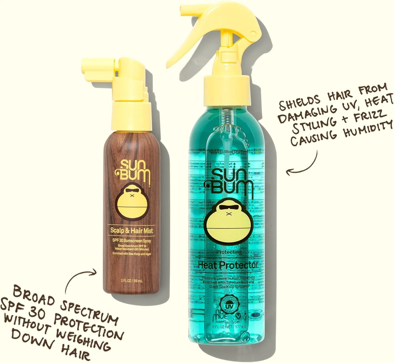 اسپری محافظ حرارت مو سان بام مناسب برای آقایان و بانوان 177 میلی لیتر اسپری محافظ حرارت مو سان بام مناسب برای آقایان و بانوان 177 میلی لیتر