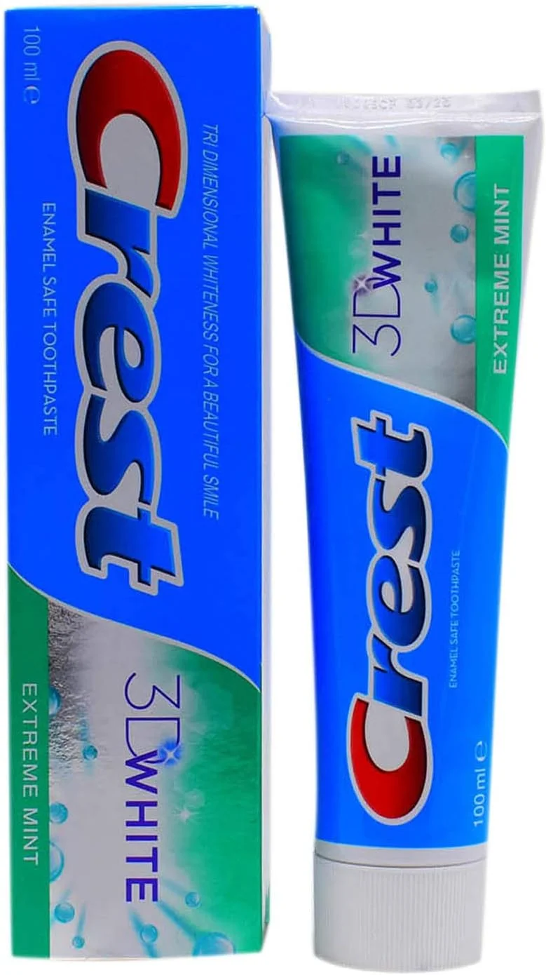 خمیر دندان سفید کننده سه بعدی کرست 100 میلی لیتر