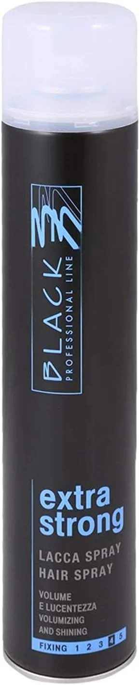 اسپری مو فوق العاده قوی بلک پروفشنال لاین، حجم دهنده، براق کننده و تثبیت کننده، 500 میلی لیتر