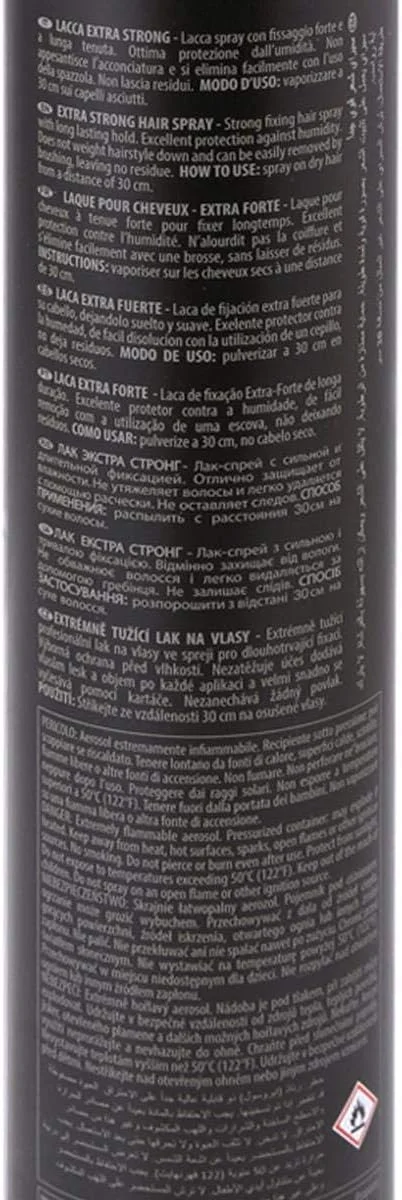 اسپری مو فوق العاده قوی بلک پروفشنال لاین، حجم دهنده، براق کننده و تثبیت کننده، 500 میلی لیتر