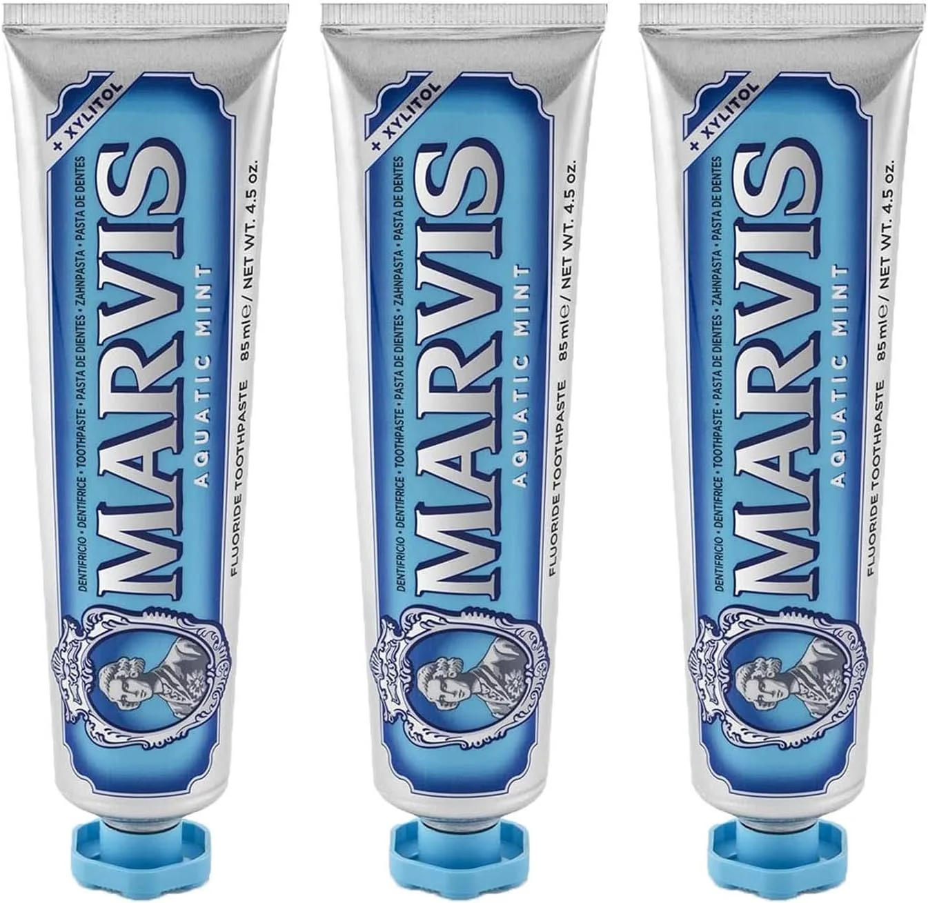 خمیر دندان نعناع آبی مارویس مناسب برای آقایان و بانوان - 127 گرم