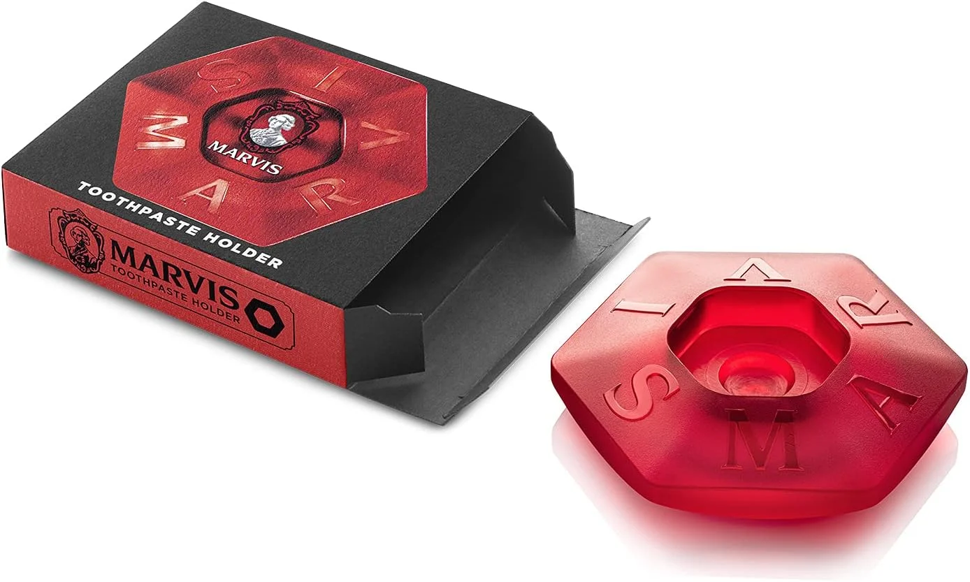 جا خمیر دندان مارویس قرمز 25 گرم جا خمیر دندان مارویس قرمز 25 گرم