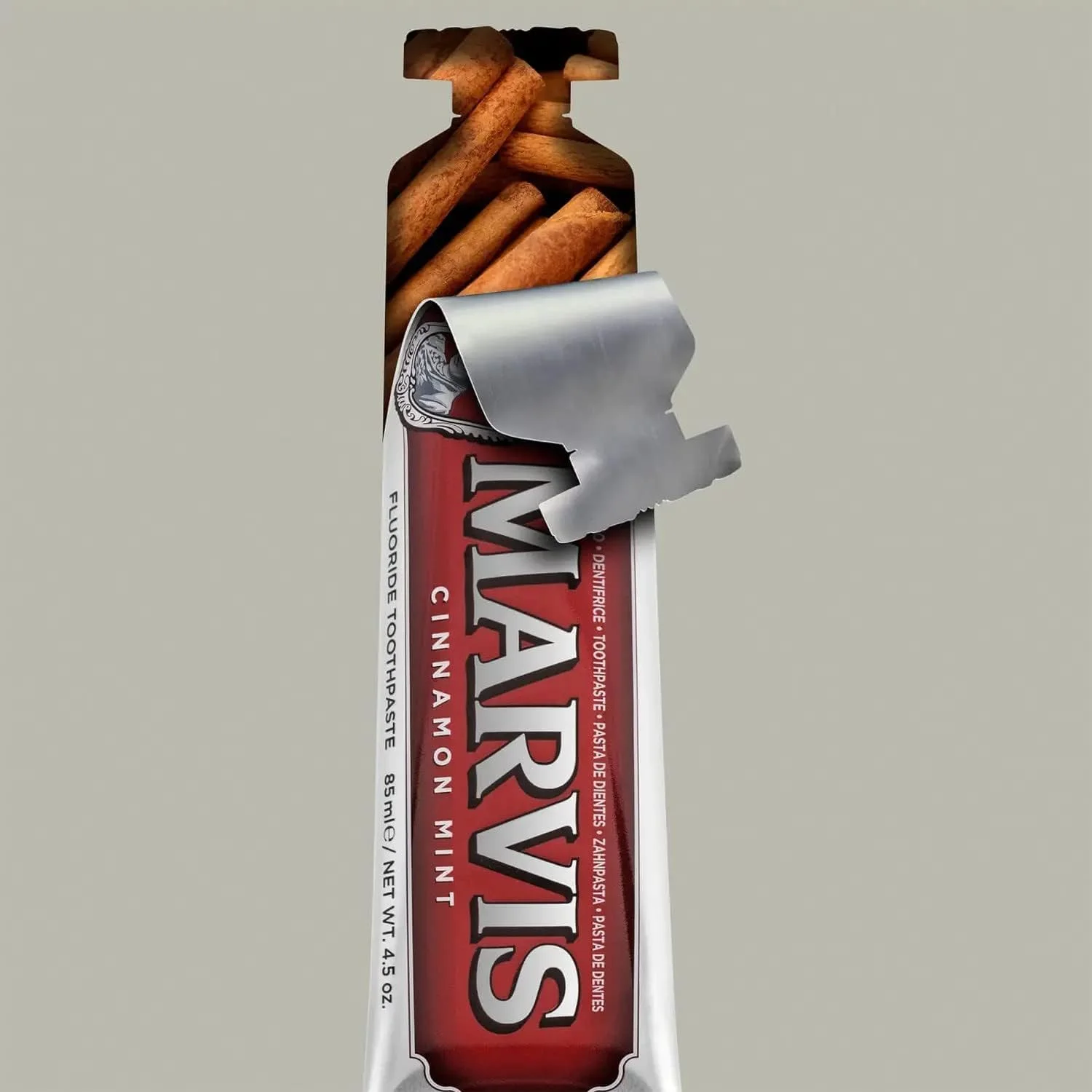 خمیر دندان مارویس دارچین نعناع، 85 میلی لیتر