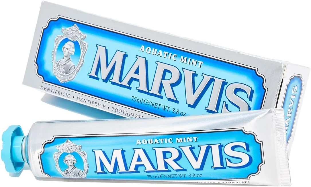 خمیر دندان نعناع آبی مارویس 75 میلی لیتر خمیر دندان نعناع آبی مارویس 75 میلی لیتر