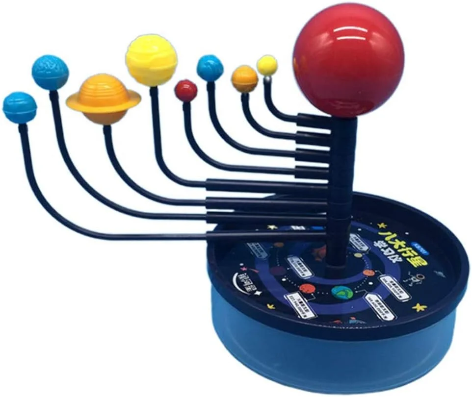 مدل منظومه شمسی SYOSI، اسباب بازی های آموزشی، مدل یادگیری سیارات نه گانه برای دانش آموزان، کودکان، کیت ساخت موبایل منظومه شمسی، علوم سرگرم کننده برای دختران و پسران، درخشان در تاریکی