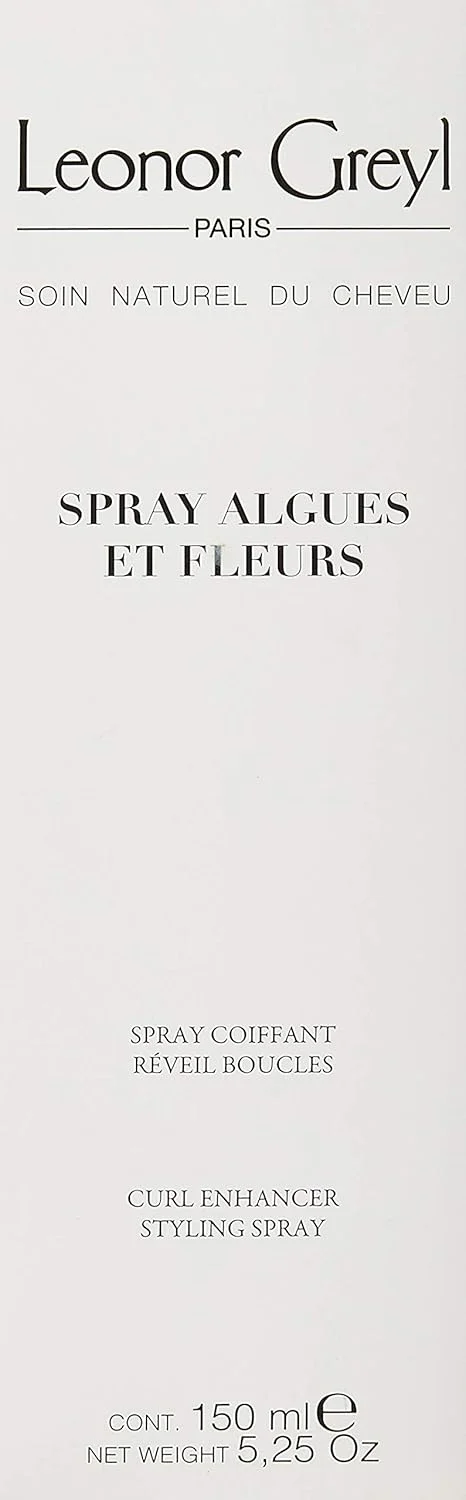 اسپری حالت دهنده و تقویت کننده فر مو لئونور گرییل پاریس - Algues Et Fleurs - اسپری طراوت بخش فر مو برای حالت دادن به مو (150 میلی لیتر)