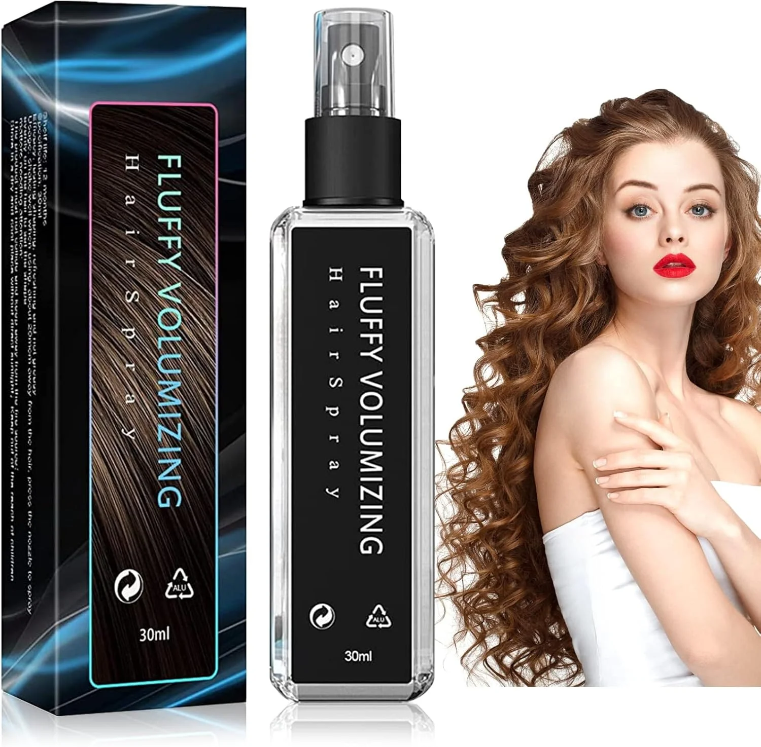 اسپری حجم دهنده مو LBOYLOVE®، اسپری جادویی افزایش حجم مو، درخشان کننده بادوام، حجم دهنده فوری بدون چربی و چسبندگی، مناسب برای انواع مو - 100 میلی لیتر