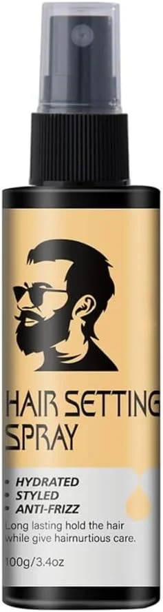 اسپری حالت دهنده مو NALACAL، فرمول ماندگاری طولانی برای انواع مو، اسپری مو 100 میلی لیتری برای تکمیل ظاهر شما با یک پرداخت سه بعدی