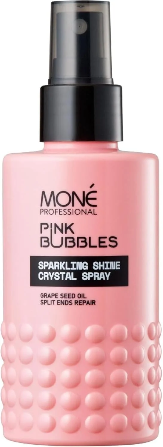 اسپری مو کریستالی درخشان کننده مونِ پروفشنال - مه براق کننده سبک وزن برای درخشش فوری - اسپری نهایی غیر چرب برای موهای صاف و درخشان - ضد وز، کیفیت سالن - 100 میلی لیتر
