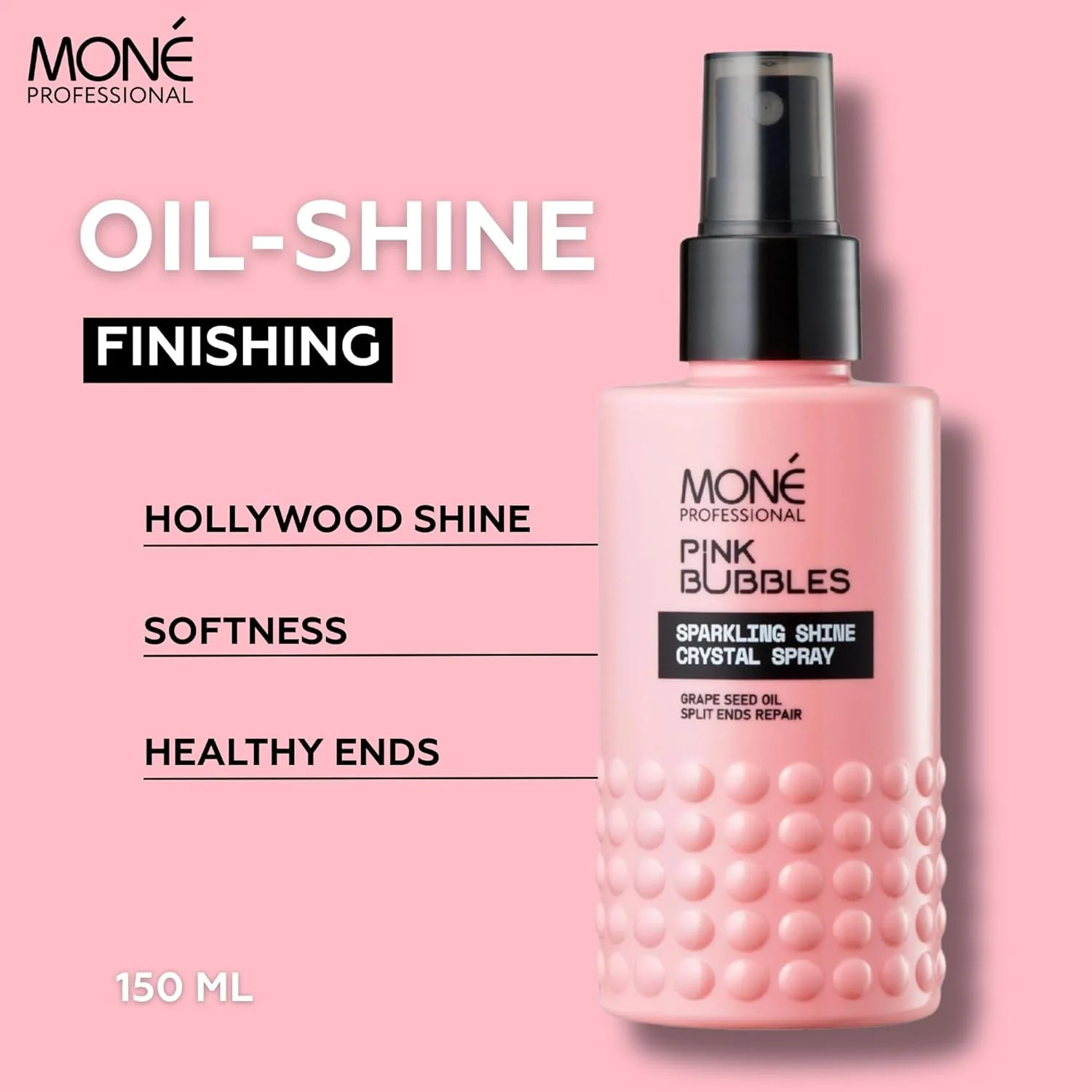 اسپری مو کریستالی درخشان کننده مونِ پروفشنال - مه براق کننده سبک وزن برای درخشش فوری - اسپری نهایی غیر چرب برای موهای صاف و درخشان - ضد وز، کیفیت سالن - 100 میلی لیتر اسپری مو کریستالی درخشان کننده مونِ پروفشنال - مه براق کننده سبک وزن برای درخشش فوری - اسپری نهایی غیر چرب برای موهای صاف و درخشان - ضد وز، کیفیت سالن - 100 میلی لیتر