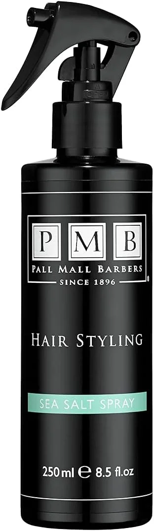 پال مال باربرز، بهترین حالت دهنده مو برای آقایان از سال 1896 - اسپری نمک دریایی برای مو - 250 میلی لیتر | اسپری حالت دهنده موی مردانه با نگهداری ملایم - ایجاد ظاهر موج دار ساحلی و نامرتب