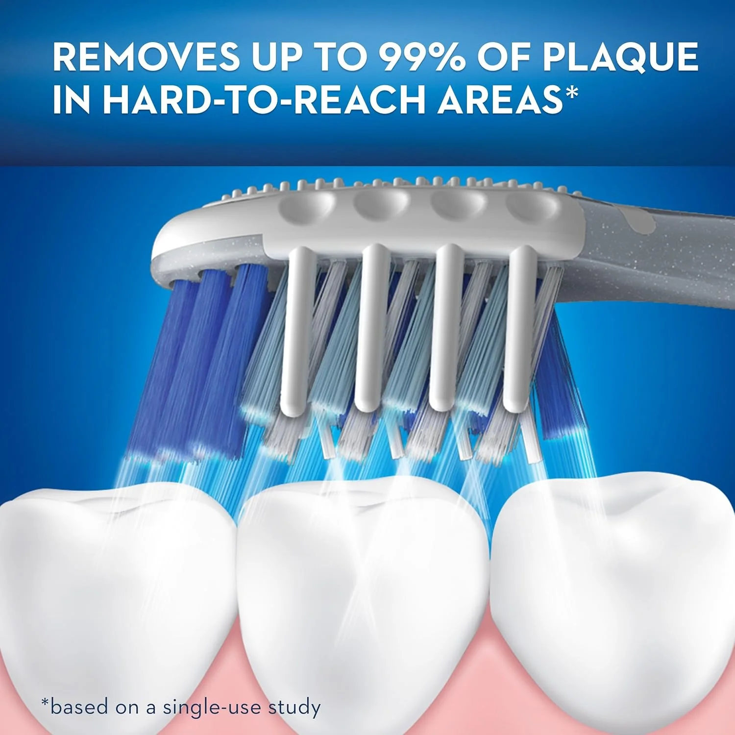 مسواک دستی نرم اورال-بی پرو-اکسپرت کراس اکشن همه کاره 1 عددی