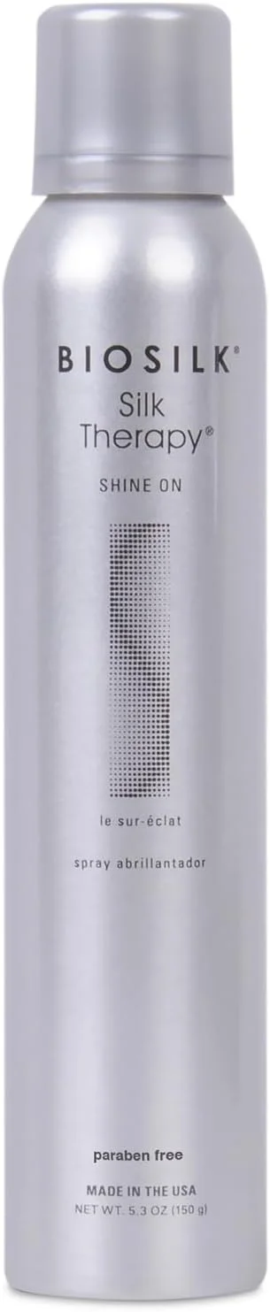 اسپری مو درخشان کننده Silk Therapy Shine On بایوسیلک مناسب برای بانوان و آقایان - 156 میلی لیتر اسپری مو درخشان کننده Silk Therapy Shine On بایوسیلک مناسب برای بانوان و آقایان - 156 میلی لیتر