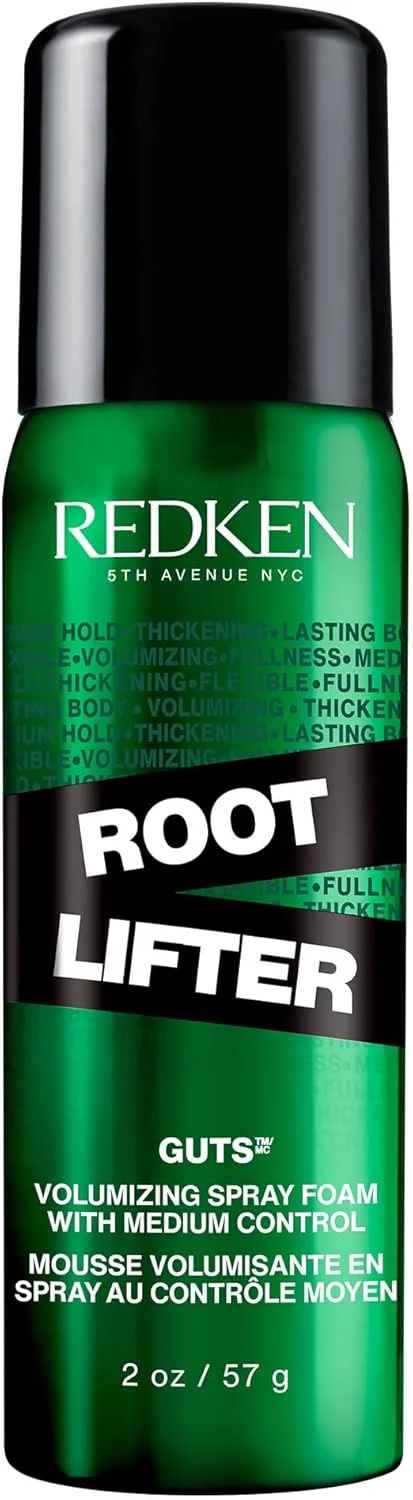اسپری فوم حجم دهنده ریشه مو روت لیفتر | مناسب برای انواع مو | ایجاد حالت، حجم و محافظت در برابر وز | کنترل متوسط | 2 اونس اسپری فوم حجم دهنده ریشه مو روت لیفتر | مناسب برای انواع مو | ایجاد حالت، حجم و محافظت در برابر وز | کنترل متوسط | 2 اونس