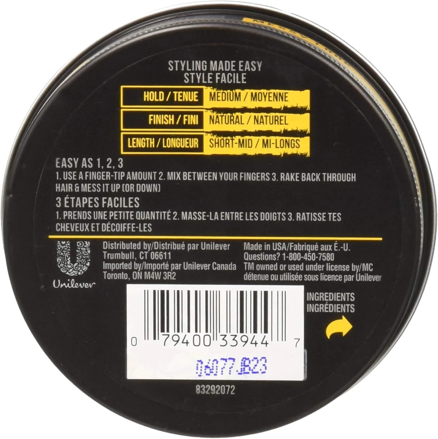 خمیر مو حالت دهنده آشفته AXE، انعطاف پذیر، 75 گرم (بسته 2 عددی) خمیر مو حالت دهنده آشفته AXE، انعطاف پذیر، 75 گرم (بسته 2 عددی)