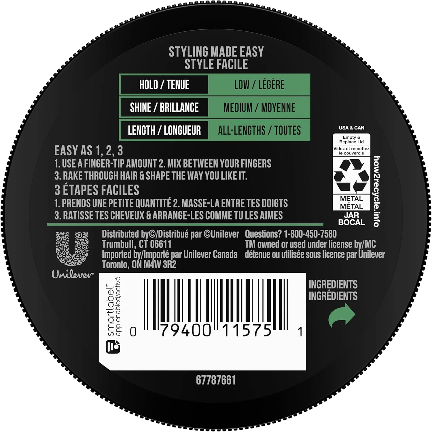 کرم موی مردانه آکس مدل Natural Look Understated - حجم 75 میلی لیتر کرم موی مردانه آکس مدل Natural Look Understated - حجم 75 میلی لیتر