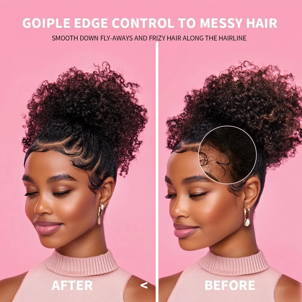 ژل موی Azonee برای موهای فر، ژل مو با قدرت نگهداری بسیار قوی، صاف کننده و حالت دهنده غیر چرب، بدون پوسته پوسته شدن یا ایجاد سفیدک، ژل حالت دهنده برای موهای ضخیم و فر، ژل بافت مو با طعم توت فرنگی