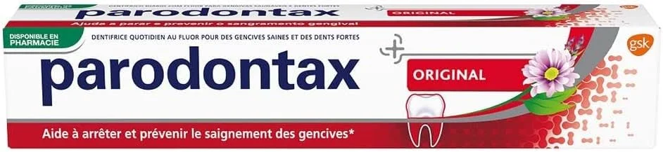 خمیر دندان پارونتکس حاوی فلوراید، 75 میلی لیتر