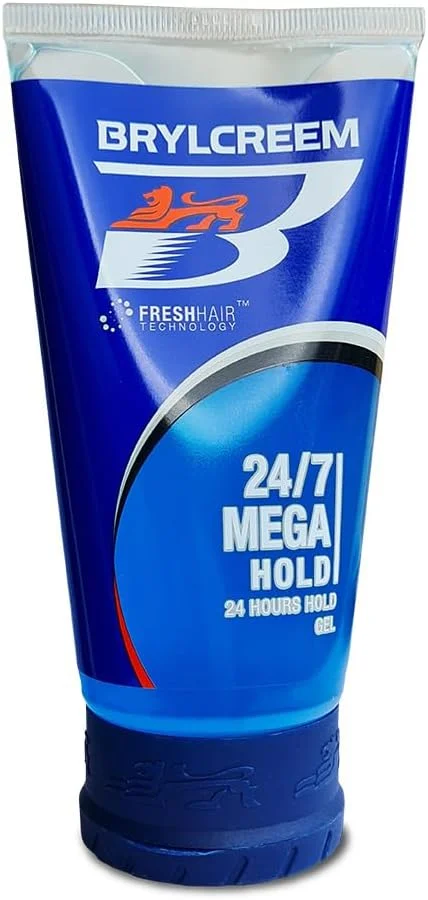 ژل حالت دهنده موی مردانه Brylcreem 24/7 Mega Hold، ماندگاری طولانی مدت 24 ساعته برای حالت دادن به مو، ژل واکس موی غیر چسبنده برای ظاهری طبیعی و درخشش بالا، مقاوم در برابر تعریق، بدون پوسته و باقیمانده، 150 میلی لیتر ژل حالت دهنده موی مردانه Brylcreem 24/7 Mega Hold، ماندگاری طولانی مدت 24 ساعته برای حالت دادن به مو، ژل واکس موی غیر چسبنده برای ظاهری طبیعی و درخشش بالا، مقاوم در برابر تعریق، بدون پوسته و باقیمانده، 150 میلی لیتر