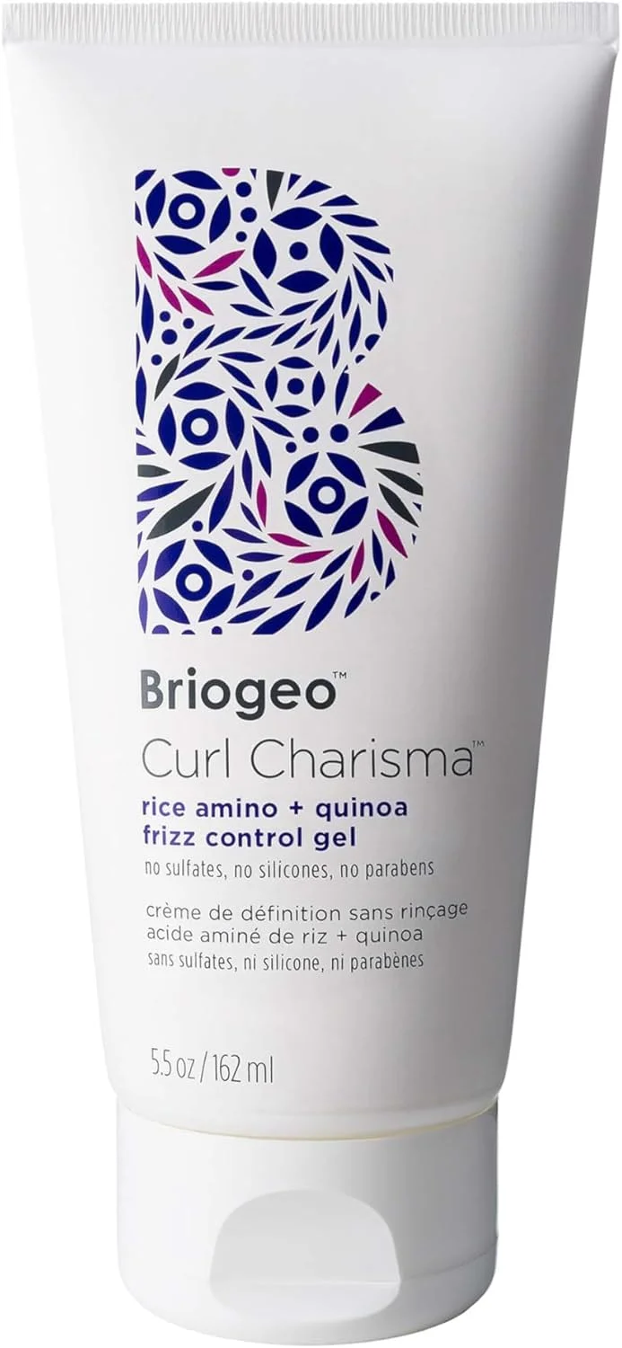 ژل کنترل وز مو برنج آمینو و کینوا Briogeo Curl Charisma | حالت دهنده فر برای موهای موج دار، فر و مجعد | وگان، بدون فتالات و پارابن | 163 میلی لیتر