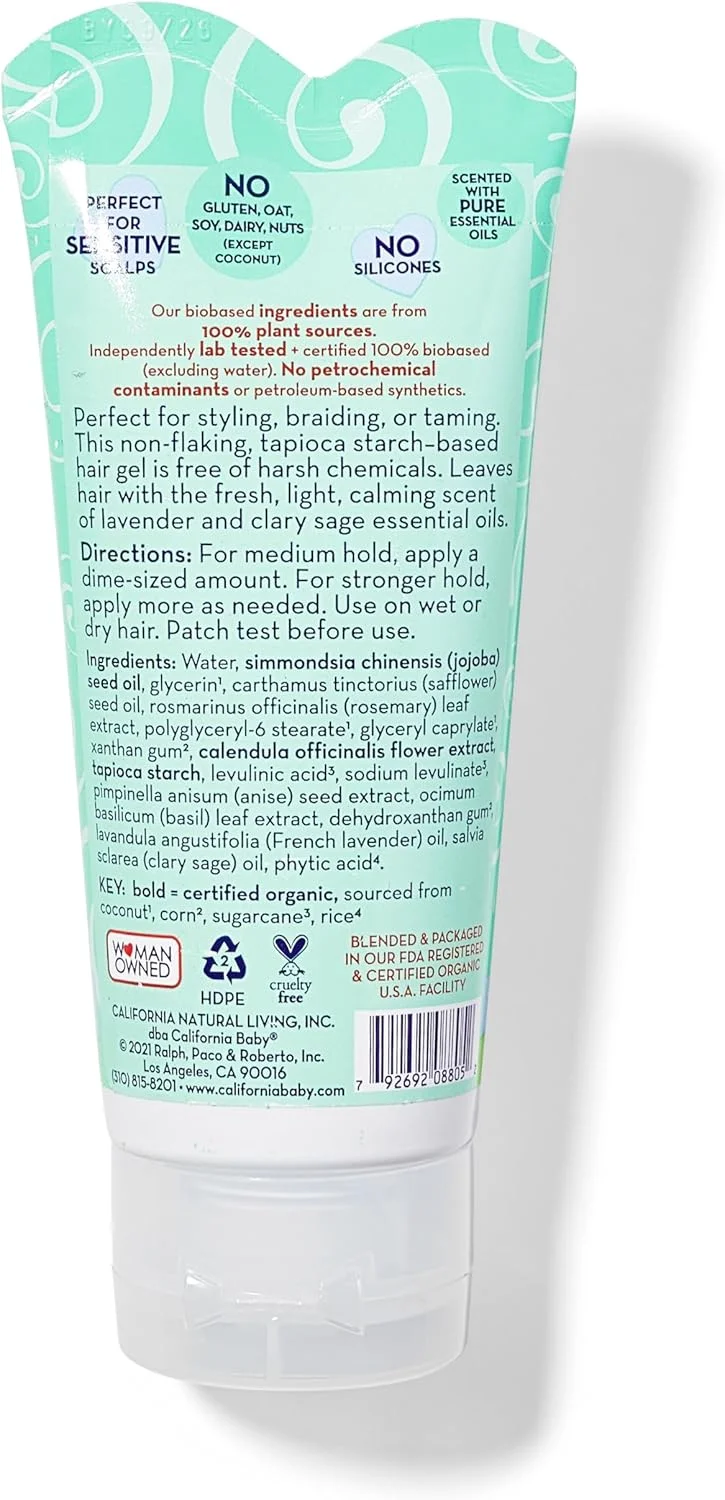 ژل موی طبیعی موس کالیفرنیا بیبی - آرامش بخش 85 گرم