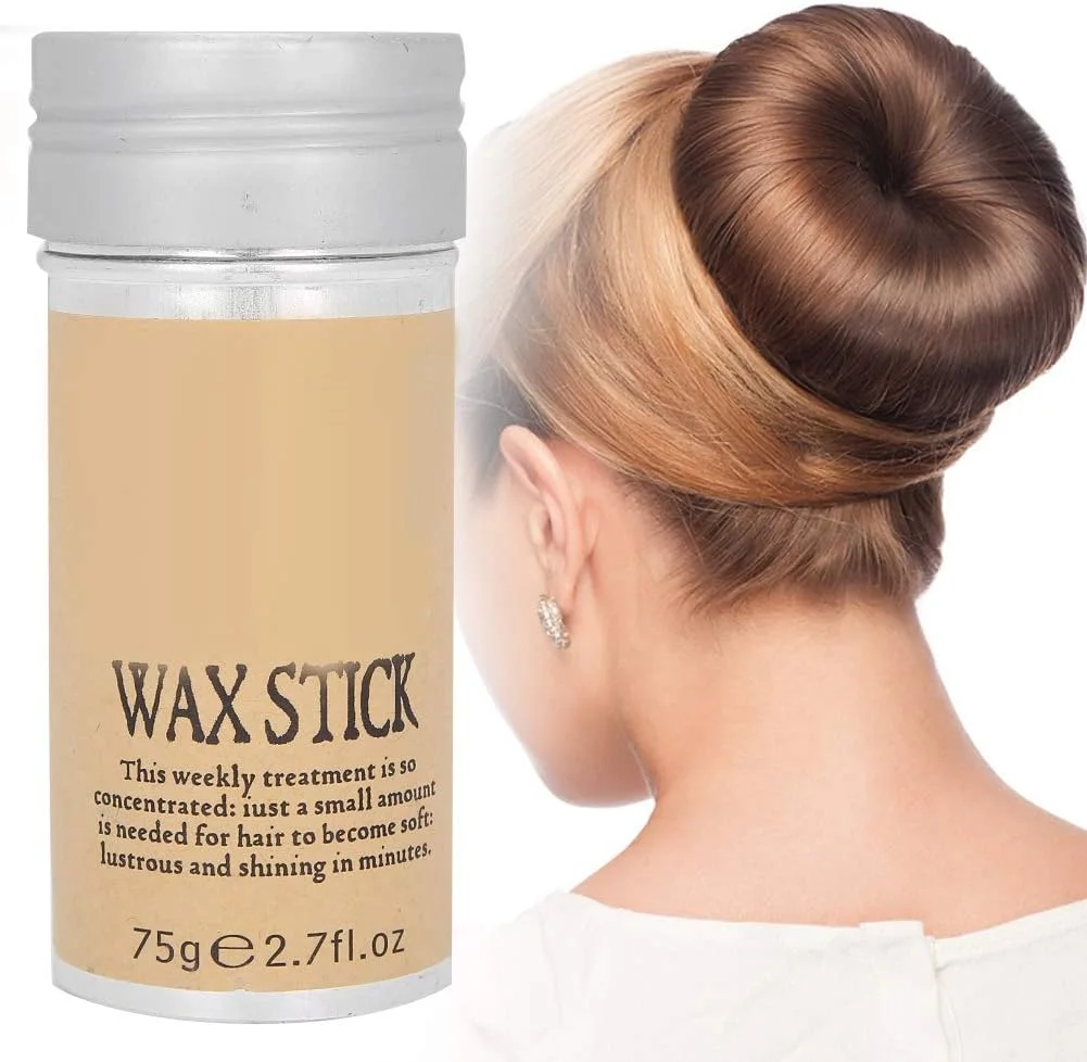 استیک واکس مو، واکس حالت دهنده موهای شکسته، ژل حالت دهنده ضد الکتریسیته ساکن، کرم حالت دهنده مو، ابزار حالت دهنده مو برای آقایان و بانوان 75 گرم