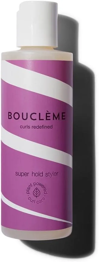 Bouclème Super Hold Styler I ژل حالت دهنده برای فر های مشخص و حالت قوی I مراقبت از فر ضد وز با دانه های چیا و روغن کاهایی 100 میلی لیتر