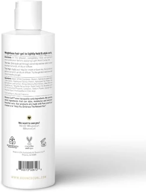 ژل کرم حالت دهنده ملایم بانس کرల్ 238 میلی لیتر