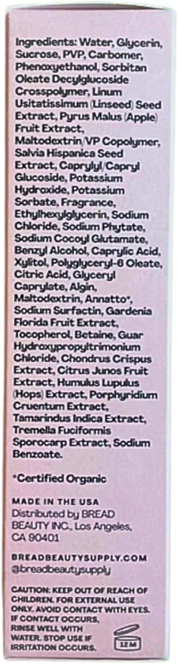 ژل موی Bread Beauty: براق کننده و آبرسان قوی برای فرها | مناسب موهای موج دار، فر و بافت دار | برای فر کردن و حالت دادن موها به صورت صاف و مرتب | فاقد سیلیکون، فاقد سولفات، بدون تست حیوانی | 184 میلی لیتر