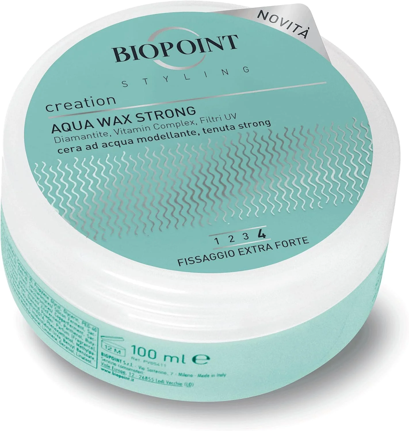 ژل موی سر BIOPOINT مدل Cera Vaso Sculptor Aqua Strong حجم 100 میلی لیتر