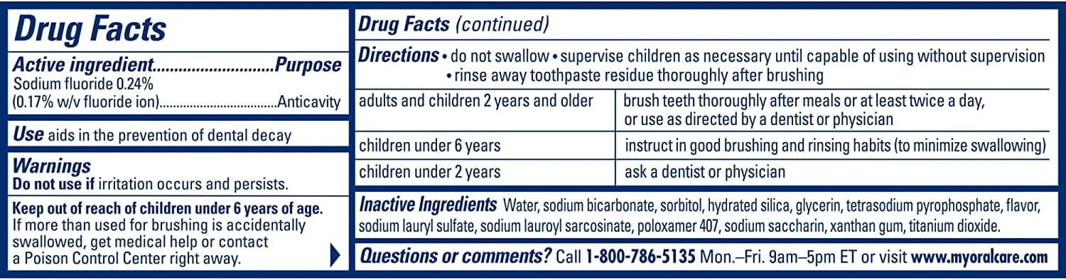 خمیر دندان ضد پوسیدگی حاوی فلوراید مراقبت کامل آرم اند همر، نعناع تازه 170 گرم (بسته 2 عددی)