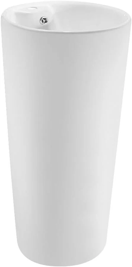 روشویی ایستاده میلانو (40x40x85) سانتی متر - روکش سفید | روشویی سرامیکی بادوام | کاسه روشویی ایستاده | سینک مدرن برای حمام و دستشویی روشویی ایستاده میلانو (40x40x85) سانتی متر - روکش سفید | روشویی سرامیکی بادوام | کاسه روشویی ایستاده | سینک مدرن برای حمام و دستشویی