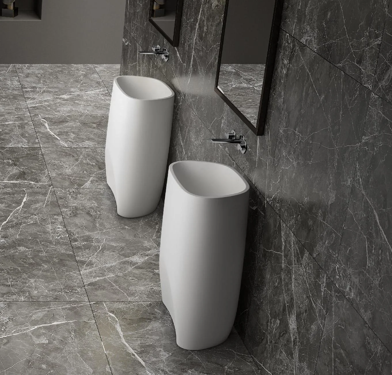 روشویی ایستاده باگنودیزاین هوکایدو 555 میلی متر سفید روشویی ایستاده باگنودیزاین هوکایدو 555 میلی متر سفید