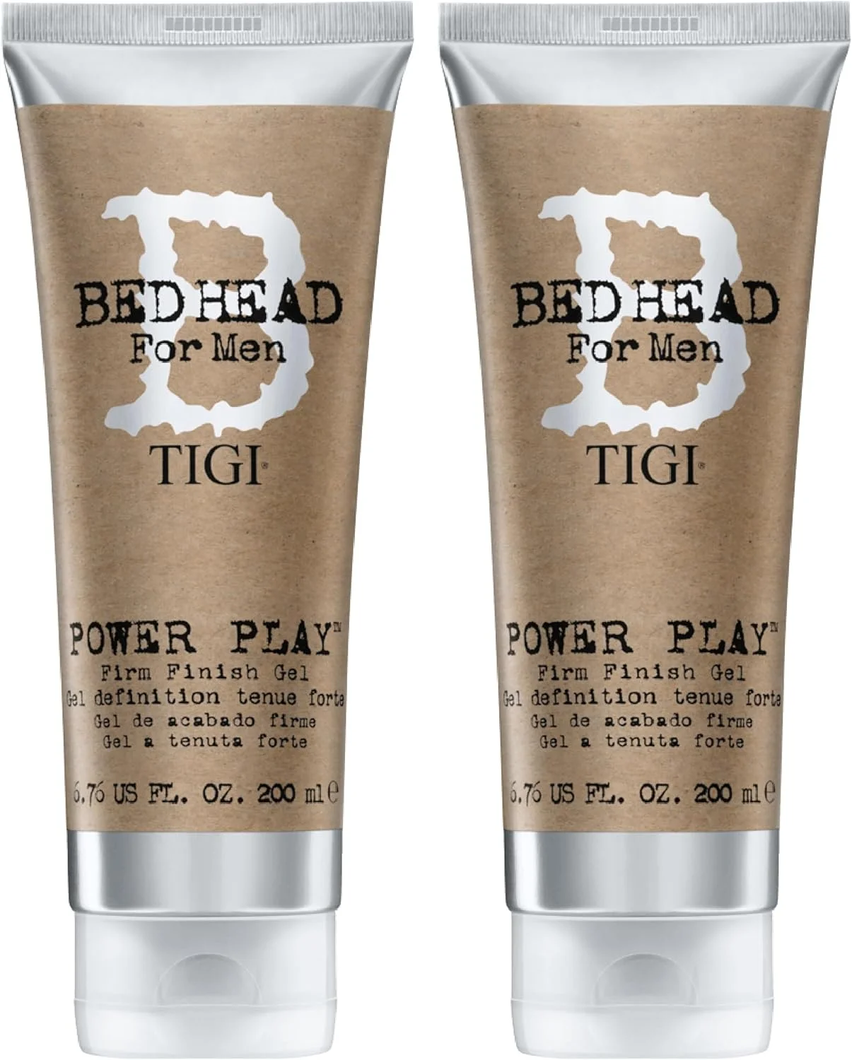 ژل حالت دهنده مو مردانه Bed Head مدل Power Play از TIGI حجم 200 میلی لیتر (بسته 2 عددی)